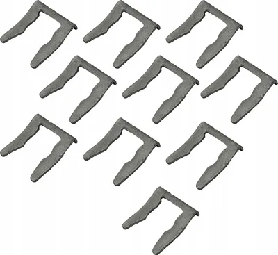 Image de 10x Agrafe de fixation à enfoncer pour câbles de frein flexibles