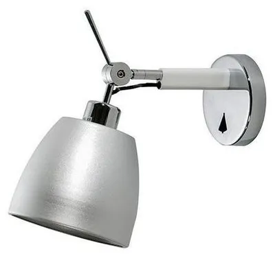 Produktbild von Zyta Wandleuchte Aluminium E27, 1-flammig, Winkel einstellbar, Ø 20 cm