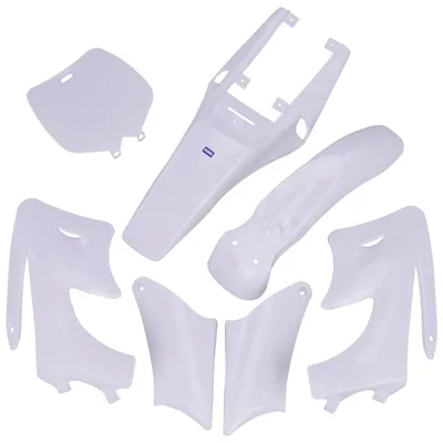 Produktbild von Verkleidungs SET Weiß 2-Takt Mini Cross KXD Orion HMParts