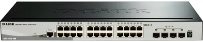 Obrázok produktu pre D-Link DGS-1510 Managed L3 Gigabit Ethernet (10/100/1000) Black