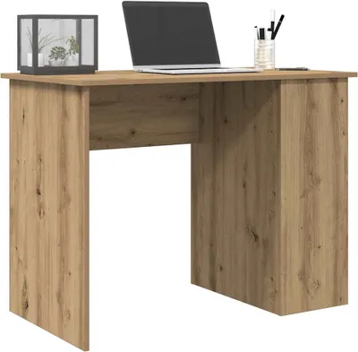 Obrázok produktu pre Maison Exclusive - písací stôl Artisan z dubového dreva 100x55x75 cm drevený materiál