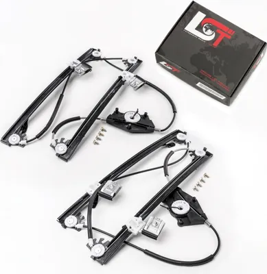 Produktbild von 2x Manueller Fensterheber Set vorne links rechts für VW GOLF 4 IV 1J1 2/3-türig