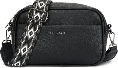 Image de Eleganci® Bumbag Femme - Sac Téléphone - Sac Foin Femme Crossbody - Sac Festival avec lanière réglable - Noir