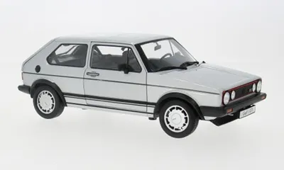 Produktbild von Welly WEL18039SILVER - 1/18 / VW Golf I GTI, silber, 1983 - Neu