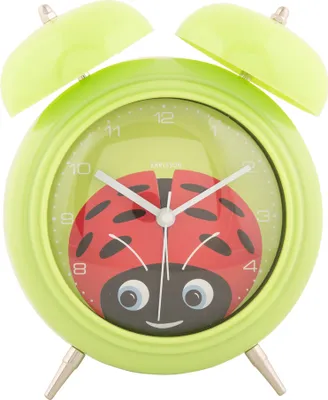 Produktbild von Karlsson - Wecker Peekaboo Ladybug - Grün