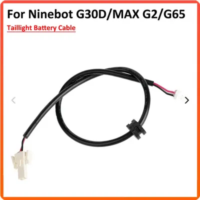 Produktbild von Ninebot MAX G30D G2 G65 Rücklicht Kabel zum BMS Controller Rear Fender Taillight Battery Cable [G30D G2 Line]