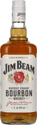 Produktbild von Jim Beam Kentucky Straight Bourbon Whiskey 40% Vol. 1l