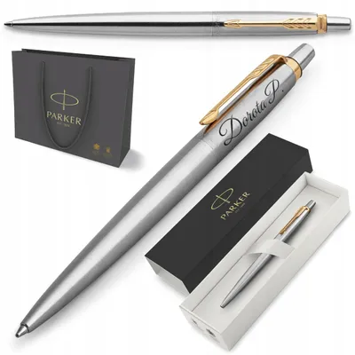 Produktbild von Parker Jotter GT Kugelschreiber vergoldet mit Gravur Geschenk