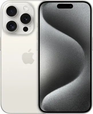 Zdjęcie produktu dla Apple iPhone 15 Pro , 15,5 cm (6.1"), 2556 x 1179 px, 128 GB, 48 MP, iOS 17, Tytan, Biały