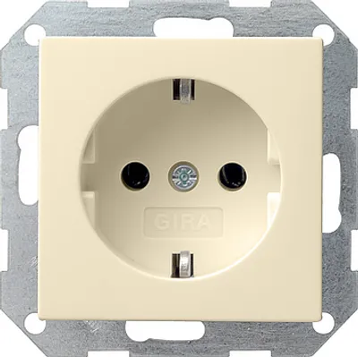 Produktbild von GIRA Steckdose 1f cws glz System 55 UP IP20 ZP
