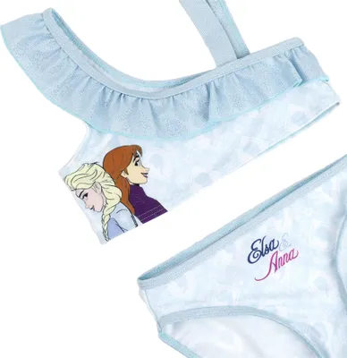 Produktbild von Kinder Bikini Mädchen Bikini Set Frozen - Die Eiskönigin Anna und Elsa, Größe:128