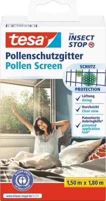 Obrázok produktu pre tesa Pollenschutz-Gitter 1.5m x 1.8m anthrazit