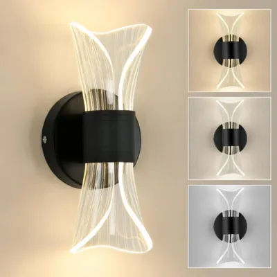 Produktbild von LED Wandleuchte LED Wandleuchte,12W Acryl LED Wandlampe innen Modern, Beleuchtung Dimmbar