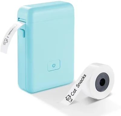 Produktbild von Azomor® Tragbarer Bluetooth Etikettendrucker für effiziente Organisation zu Hause und im Büro