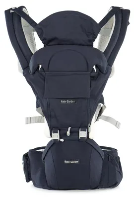 Productafbeelding van Baby Garden Draagzak met Heupzitje - 4 in 1 Ergonomisch & Comfortabel - Met Neksteun