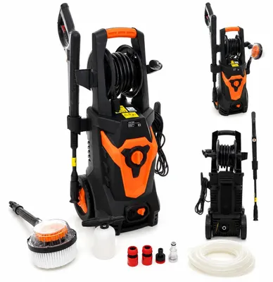 Productafbeelding van KRAFT&DELE | Hoge druk reiniger, 2100W, met accessoires