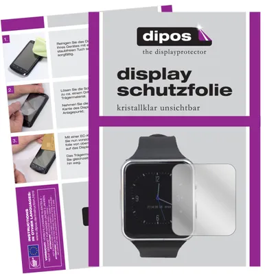 Produktbild von 2x Schutzfolie für Tagobee TB01 Smartwatch klar Displayschutzfolie Folie Display