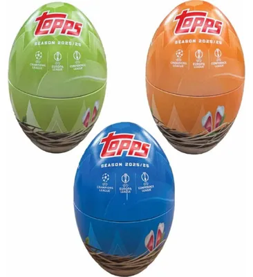 Produktbild von 2025/26 Topps UEFA Club Competitions Soccer Spring Tin