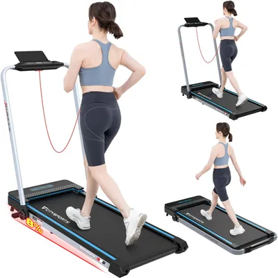 Produktbild von CITYSPORTS Laufband Elektrisch Leises Laufband Jogging-Laufmaschine 1-12km/h LCD Display Lauftraining für Profi und Einsteiger