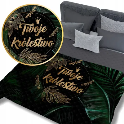 Obrázok produktu pre Detexpol Obojstranná prešívaná prikrývka na posteľ 170x210 cm