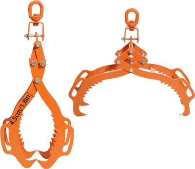 Imagen del producto de Elevador de troncos, capacidad de carga de 1200 kg, mangos ergonómicos, color naranja