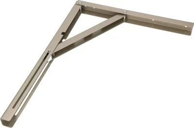 Obrázek produktu pro KOTARBAU Skládací držák 400 x 300 mm Stříbrný ocelový držák Nástěnný držák Police pro kočky Nerezová ocel Držák police pro kočky Držák police pro kočky Držák police pro kočky Pevnost