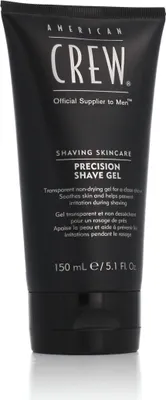 Produktbild von American Crew PRECISION SHAVE GEL, Rasiergel, Männer, Universal, 150 ml, Wirkt beruhigend, Feuchtigkeitsspendend, Schutz, 1 Stück(e)
