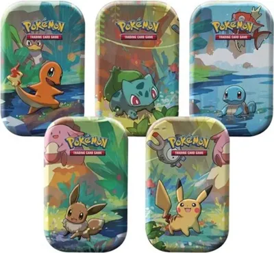 Zdjęcie produktu dla Pokémon Kanto Friends Mini Tin English