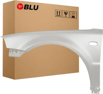 Image de BLU Aile Compatible avec VW Volkswagen Passat B5 FL LB9A Gauche Silber CandyWeiss | 2000-2005 | Avant | Peint| Prêt à Monter | Acier