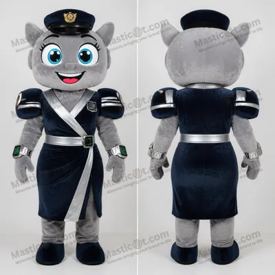 Produktbild von Silbern MASTICOT glänzender Matrose-Maskottchen
