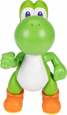 Image de Jakks Pacific World of Nintendo Figurine parlante Let's Go ! Yoshi ! 36 cm