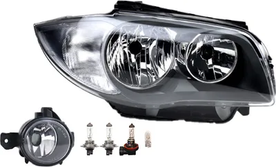 Immagine prodotto di Johns, Fari alogeni adatti per BMW Serie 1 E81 E82 E87 E88 09-13 H7 R +fog+light 63117249650 7249650 63176924656 6924656