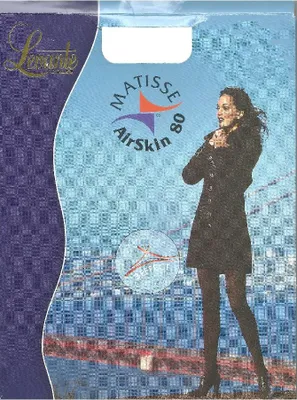Produktbild von Damen Strumpfhose LEVANTE 80 den Mikrofaser ganz transparent Flachnaht Art. MATISSE 80 TIGHTS, 1 - S, Cotone 3%,Poliammide 87%,Elasthan 10%