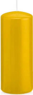 Produktbild von Wiedemann Stumpenkerzen Dotter Gelb 120 x Ø 48 mm, 24 Stück
