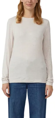 Produktbild von s.Oliver Feines Longsleeve aus Viskosestretch im Slim Fit