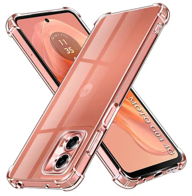 Produktbild von Silikonhülle für Motorola Moto G04 - Durchscheinend KP30969