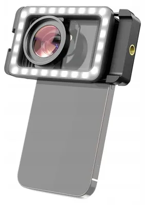 Produktbild von Apexel APL-FL23M15 Makroobjektiv 15x mit LED-Ringlicht