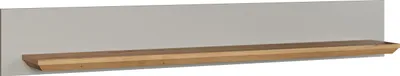 Produktbild von Wandboard >Landside< in Lichtgrau Melamin - 153x22x22 (BxHxT)