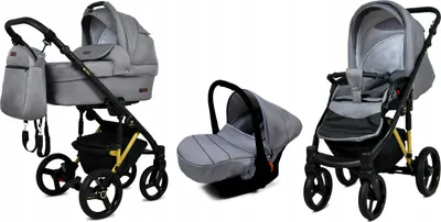 Image de 3in1 BabyLux UZO GOLD STEEL