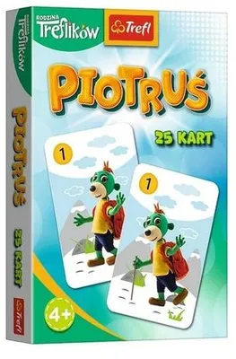 Imagen del producto de CUBES Cards PIOTRUŚ Treflik Family 08507 - Juego de cartas para niños