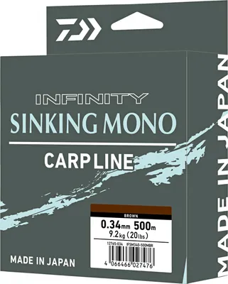 Produktbild von DAIWA INFINITY SINKING, 1540m, 0,28mm, 6.3kg / 13,89lbs, grün, Monofilschnur, 12766-128