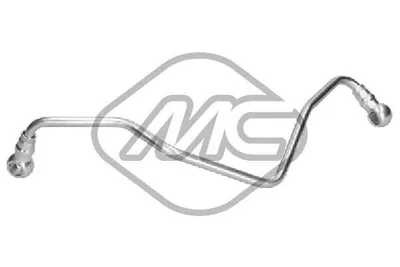 Obrázek produktu pro Hadice pro přívod oleje do turbodmychadla, značka Metalcaucho, model 92172, kompatibilní s vozy: PEUGEOT 207 (WA, WC), 207 CC (WD), 208 I (hatchback, CA, CC)