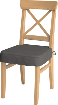 Produktbild von Dekoria Sitzkissen geeignet für das Ikea Modell Ingolf, dunkelgrau, Modell Inglof