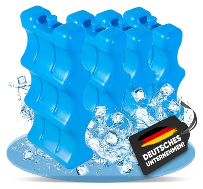 Produktbild von 4 x NEMT Sixpack Kühlakku für Flaschen und Dosen Kühlakkkus