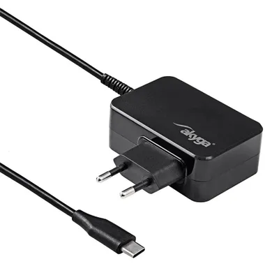 Produktbild von Akyga AK-ND-82, Drinnen, AC, 20 V, 4,5 A, 1,8 m, Schwarz