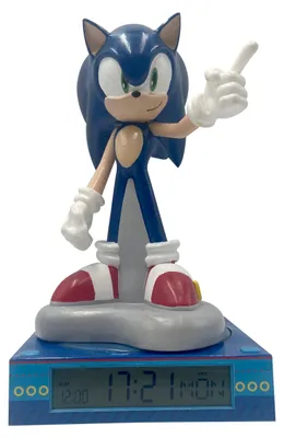 Obrázek produktu pro 3D lampička Sonic s budíkem SNC3023M
