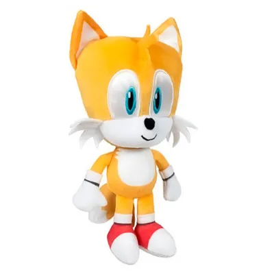 Produktbild von Tails Kuscheltier – 22 cm – SEGA Sonic Plüschfigur Miles Tails Prower