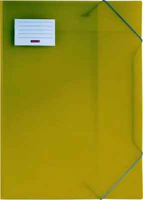 Produktbild von BRUNNEN Sammelmappe A3 FACT! gelb 104705310