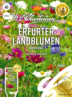 Artikelbild 1 von 'Erfurter Landblumen Mischung' aus der Kategorie Blumensamenmischung