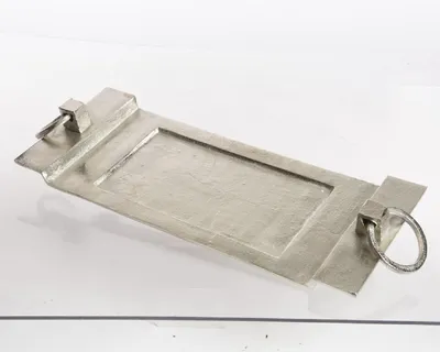Produktbild von Tablett Alu mit Griff 71 x 24 x 7 cm nickel